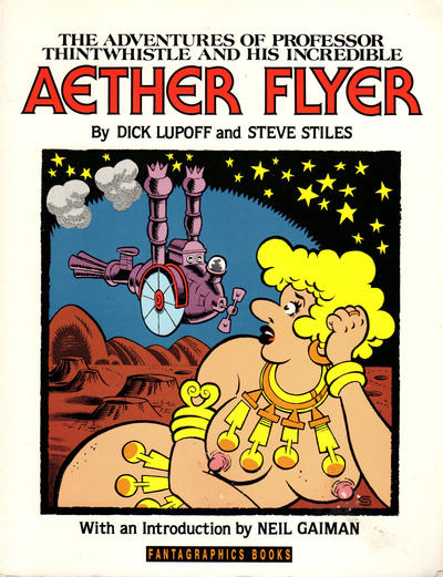 Cover for The Adventures of Professor Thintwhistle and His Incredible Aether Flyer (Fantagraphics, 1991 series) 