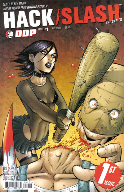 Cover for Hack/Slash: The Series (Devil's Due Publishing, 2007 series) #1 [Seeley Cover]