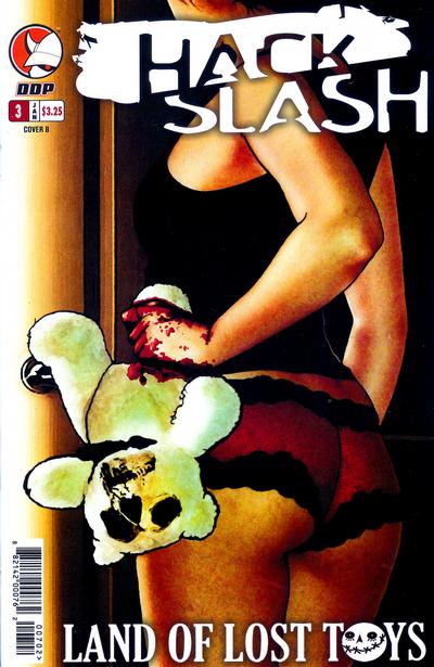 Cover for Hack/Slash: Land of Lost Toys (Devil's Due Publishing, 2005 series) #3 [Cover B]