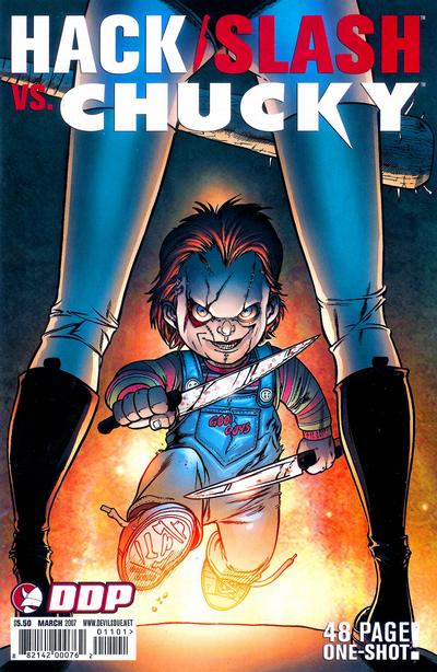 Cover for Hack/Slash vs. Chucky (Devil's Due Publishing, 2007 series) 