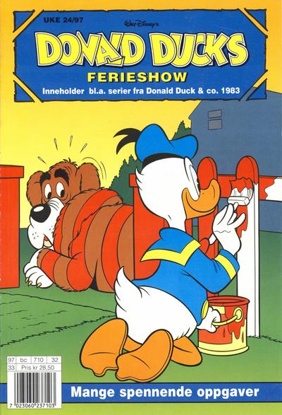 Cover for Donald Ducks Show (Hjemmet / Egmont, 1957 series) #[94] - Ferieshow 1997