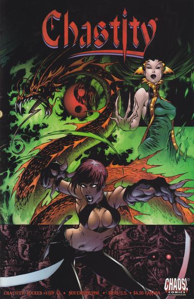 Cover for Chastity: Rocked (Chaos! Comics, 1998 series) #1 [Jade]