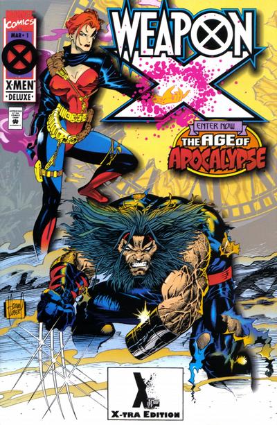 Cover for Weapon X (Marvel, 1995 series) #1 [2nd Print X-Tra Edition]