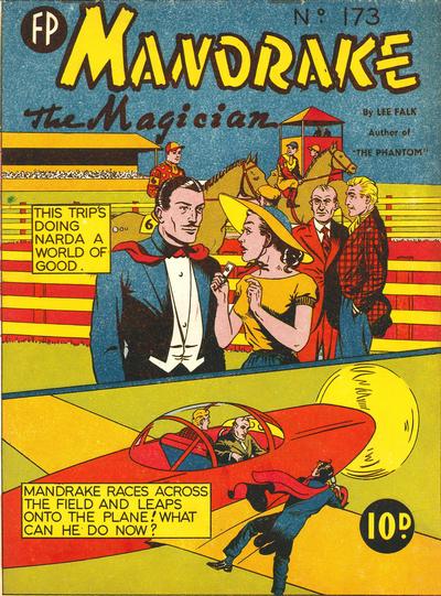 Cover for Mandrake the Magician (Feature Productions, 1950 ? series) #173