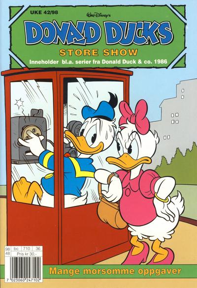 Cover for Donald Ducks Show (Hjemmet / Egmont, 1957 series) #[98] - Store show 1998