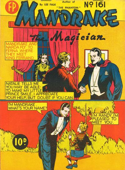 Cover for Mandrake the Magician (Feature Productions, 1950 ? series) #161