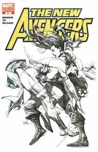 Cover Thumbnail for New Avengers (Marvel, 2005 series) #31 [San Diego Comicon Exclusive Sketch Variant Cover ]