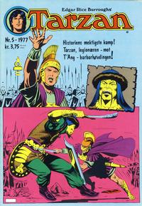 Cover Thumbnail for Tarzan (Atlantic Forlag, 1977 series) #5/1977