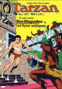 Cover for Tarzan (Atlantic Forlag, 1977 series) #6/1977