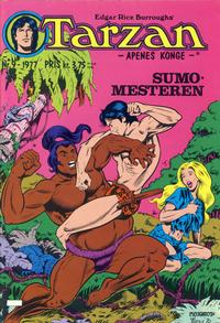 Cover for Tarzan (Atlantic Forlag, 1977 series) #9/1977