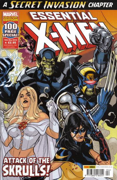 Cover for Essential X-Men (Panini UK, 2010 series) #4