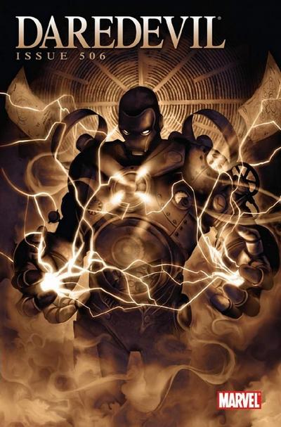 Cover for Daredevil (Marvel, 1998 series) #506 [Iron Man Variant Cover]