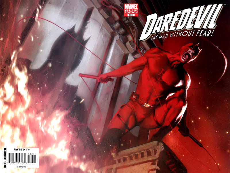 Cover for Daredevil (Marvel, 1998 series) #500 [Variant Edition - Gabriele Dell'Otto]