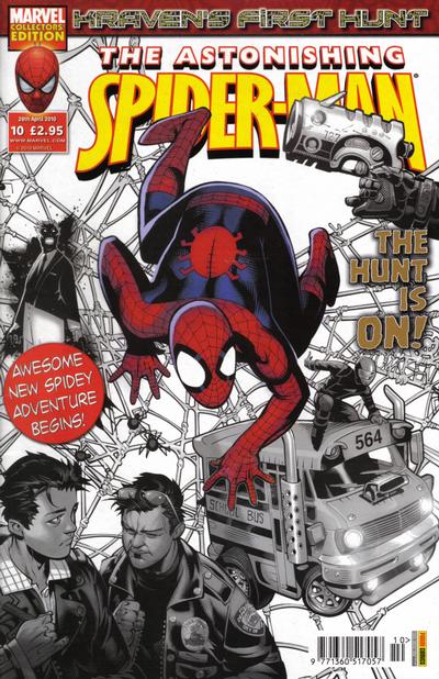 Cover for Astonishing Spider-Man (Panini UK, 2009 series) #10