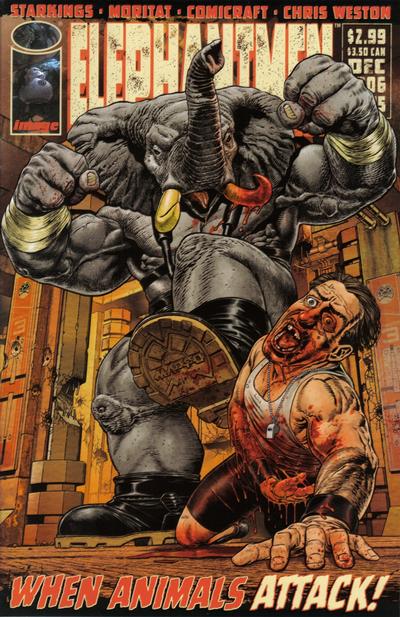 Cover for Elephantmen (Image, 2006 series) #5 [Variant Cover]