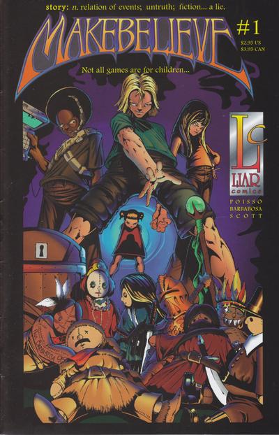 Cover for Makebelieve (Liar Comics, 1996 series) #1