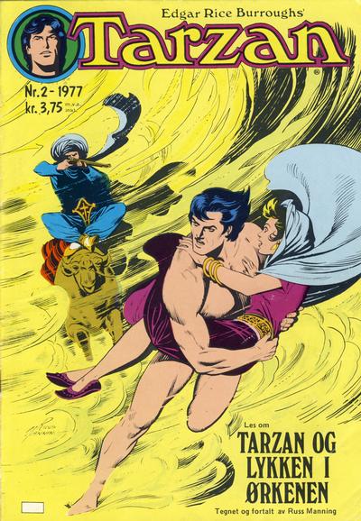 Cover for Tarzan (Atlantic Forlag, 1977 series) #2/1977