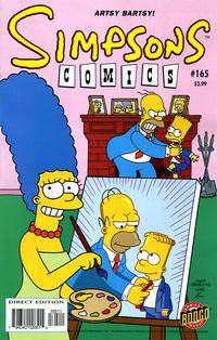 Cover for Simpsons Comics (Bongo, 1993 series) #165