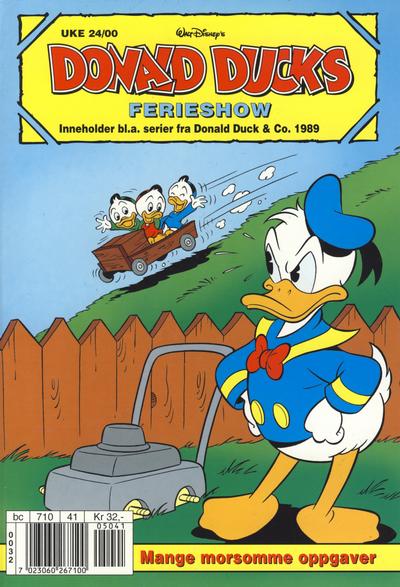 Cover for Donald Ducks Show (Hjemmet / Egmont, 1957 series) #[103] - Ferieshow 2000
