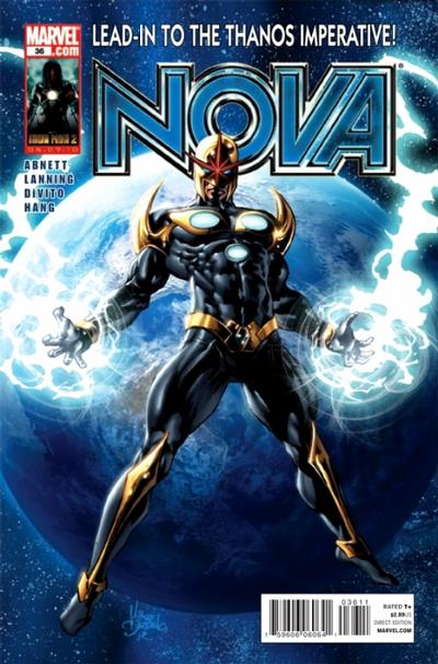 Cover for Nova (Marvel, 2007 series) #36