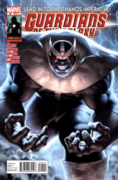 Cover for Guardians of the Galaxy (Marvel, 2008 series) #25