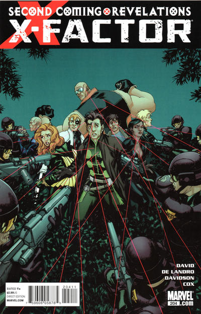 Cover for X-Factor (Marvel, 2006 series) #204