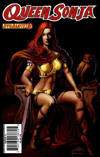 Cover for Queen Sonja (Dynamite Entertainment, 2009 series) #6 [Jackson Herbert Cover]