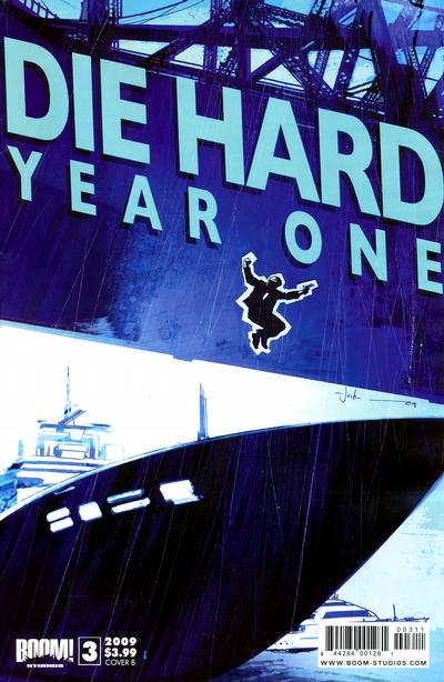 Cover for Die Hard: Year One (Boom! Studios, 2009 series) #3 [Cover B]
