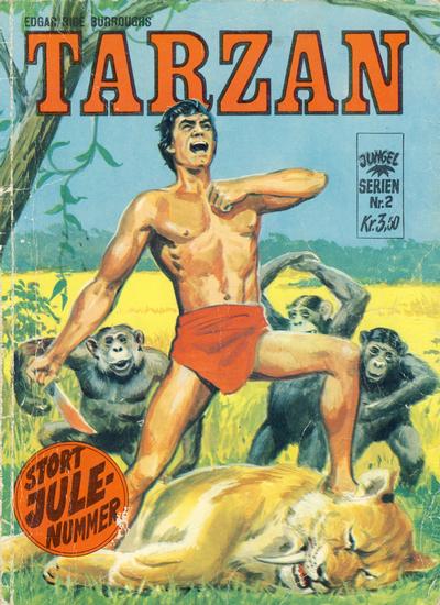 Cover for Tarzan Jungelserien [Tarzan Julenummer] (Illustrerte Klassikere / Williams Forlag, 1968 series) #2