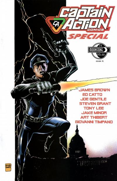 Cover for Captain Action Comics Special (Moonstone, 2010 series) #1 [Cover A]