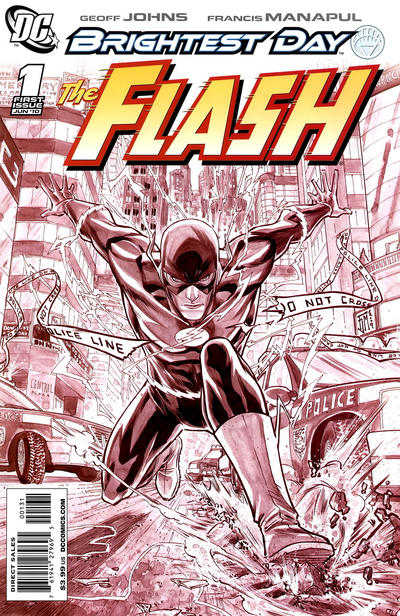 Cover for The Flash (DC, 2010 series) #1 [Francis Manapul Sketch Cover]