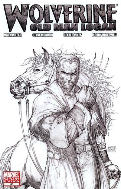 Cover for Wolverine (Marvel, 2003 series) #66 [Turner Sketch Variant]