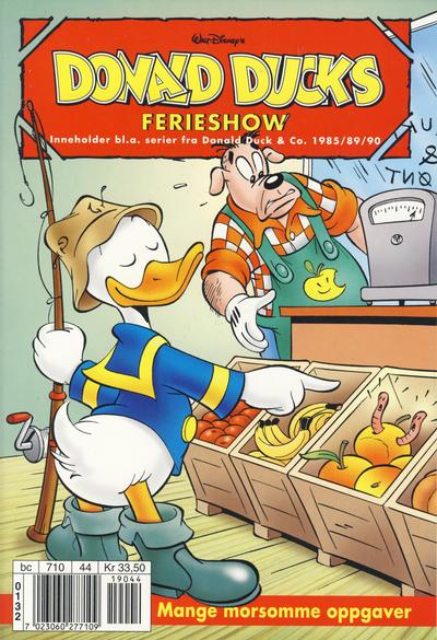 Cover for Donald Ducks Show (Hjemmet / Egmont, 1957 series) #[106] - Ferieshow 2001