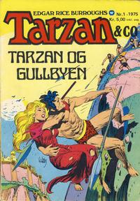 Cover Thumbnail for Tarzan & Co (Illustrerte Klassikere / Williams Forlag, 1971 series) #1/1975