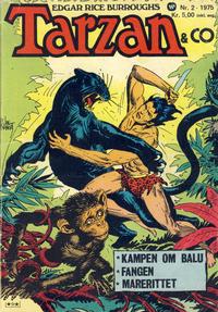 Cover Thumbnail for Tarzan & Co (Illustrerte Klassikere / Williams Forlag, 1971 series) #2/1975