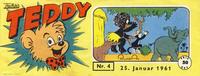 Cover Thumbnail for Teddy (Fredhøis forlag, 1960 series) #4/1961