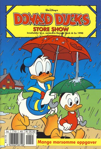 Cover for Donald Ducks Show (Hjemmet / Egmont, 1957 series) #[107] - Store show 2001