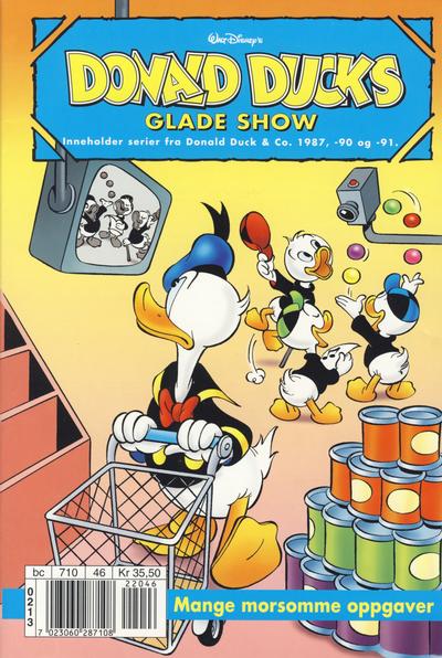 Cover for Donald Ducks Show (Hjemmet / Egmont, 1957 series) #[108] - Glade show 2002