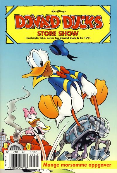 Cover for Donald Ducks Show (Hjemmet / Egmont, 1957 series) #[110] - Store show 2002