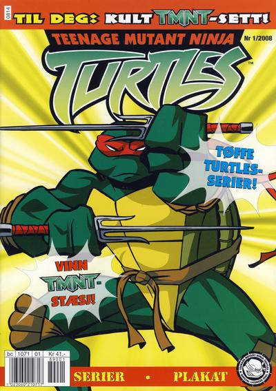 Cover for Teenage Mutant Ninja Turtles (Hjemmet / Egmont, 2007 series) #1/2008