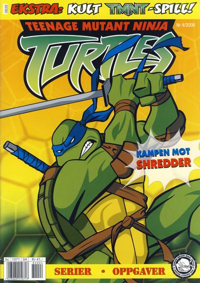 Cover for Teenage Mutant Ninja Turtles (Hjemmet / Egmont, 2007 series) #4/2008