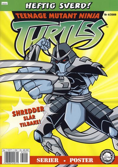 Cover for Teenage Mutant Ninja Turtles (Hjemmet / Egmont, 2007 series) #4/2009