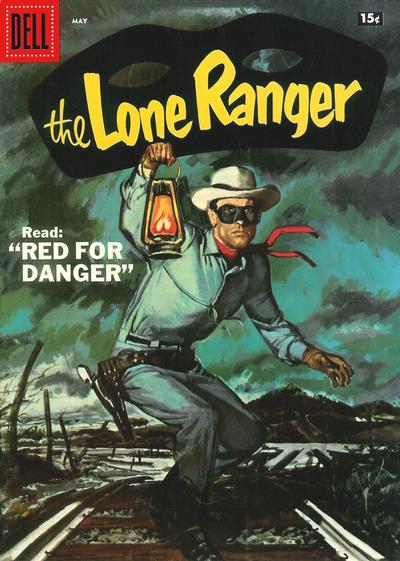 Cover for The Lone Ranger (Dell, 1948 series) #107 [15¢]