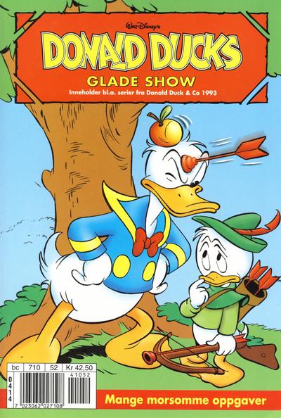 Cover for Donald Ducks Show (Hjemmet / Egmont, 1957 series) #[Glade show 2004]