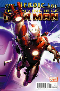 Cover Thumbnail for Invincible Iron Man (Marvel, 2008 series) #25 [Direct Edition]