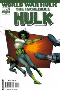 Cover for Incredible Hulk (Marvel, 2000 series) #106 [Third Printing]