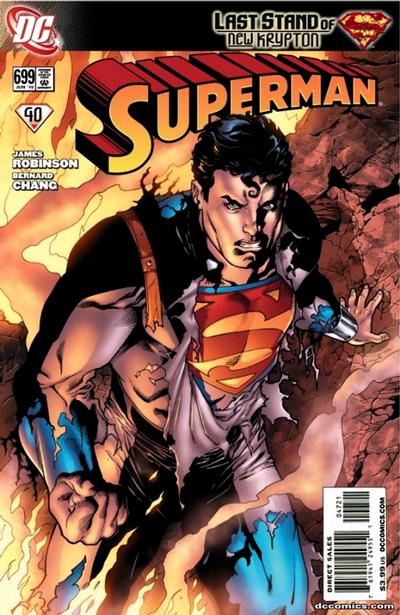 Cover for Superman (DC, 2006 series) #699 [Direct Sales]
