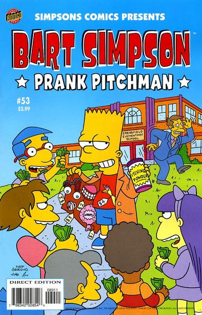 Cover for Simpsons Comics Presents Bart Simpson (Bongo, 2000 series) #53