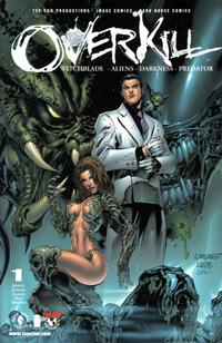 Cover Thumbnail for Overkill: Witchblade / Aliens / Darkness / Predator (Image, 2000 series) #1