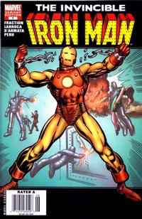 Cover for Invincible Iron Man (Marvel, 2008 series) #1 [Barnes And Noble College Booksellers]